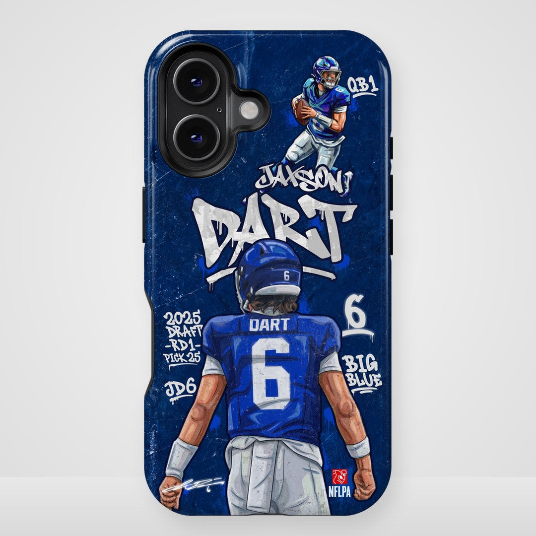 Jaxson Dart NFLPA Graffiti 27 phone case