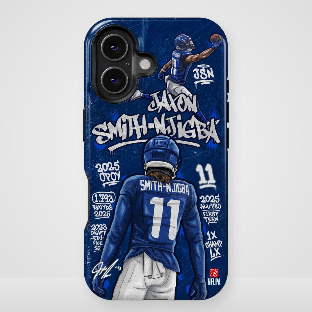 Jaxon Smith-Njigba NFLPA Graffiti 27 phone case