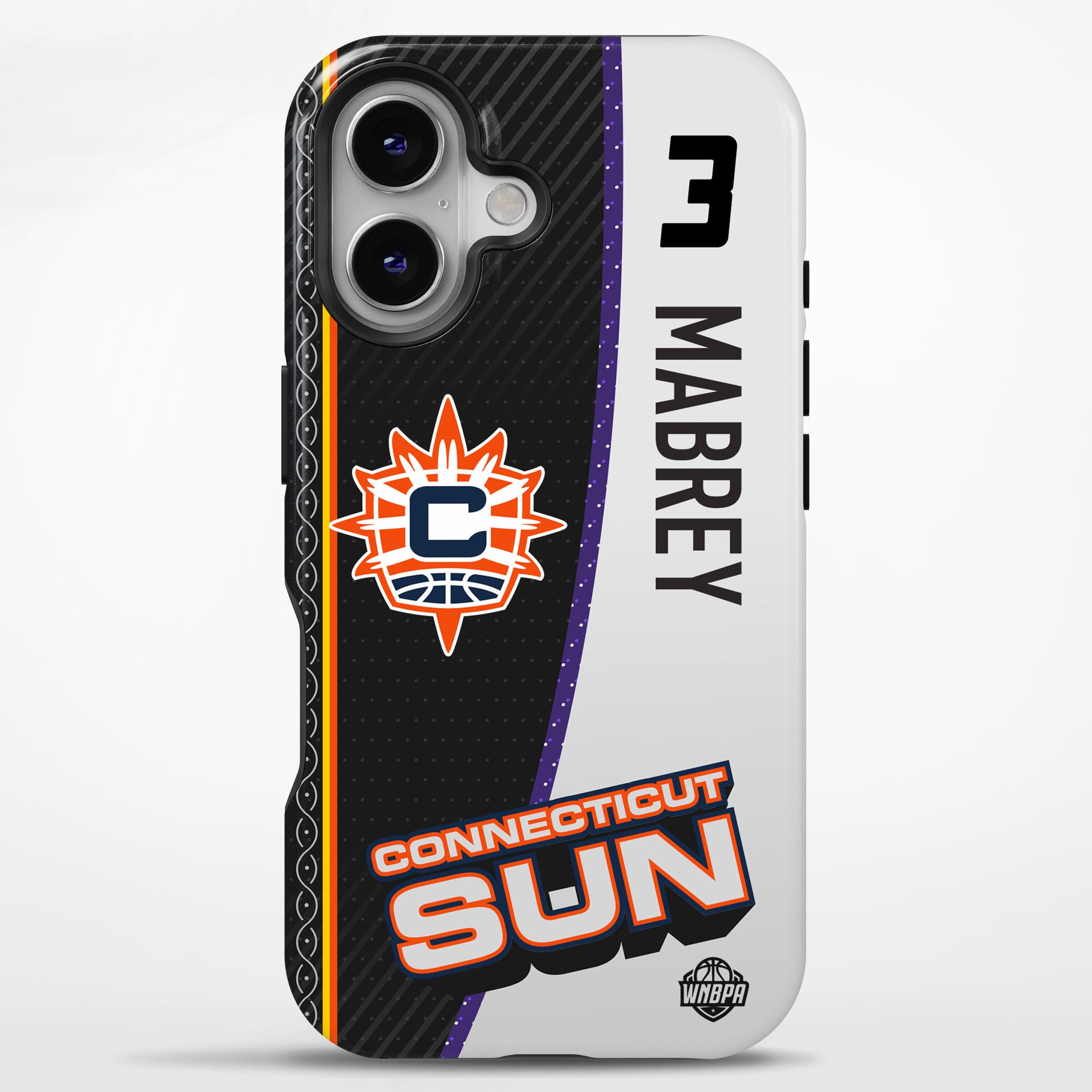 Connecticut Sun Black - WNBA Colors (Choose your favorite player)