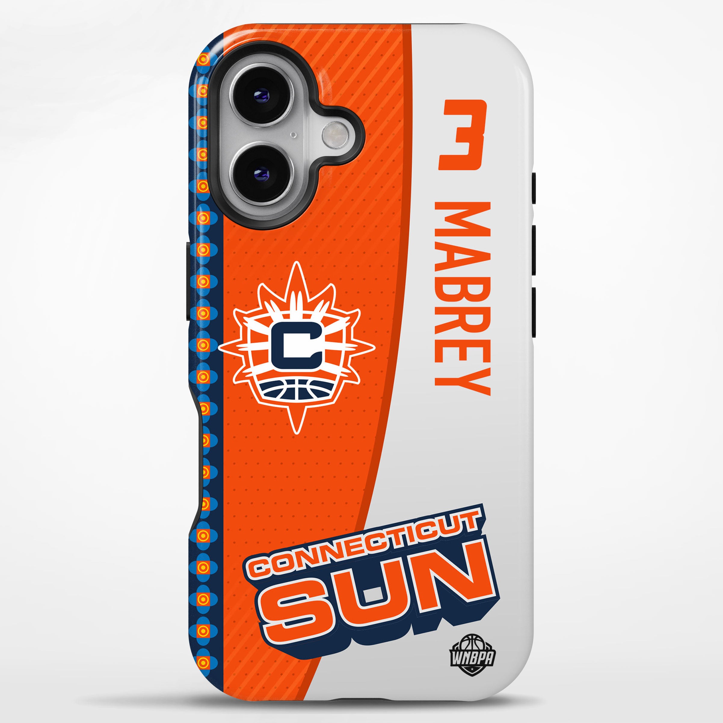 Connecticut Sun Orange - WNBA Colors (Choose your favorite player)