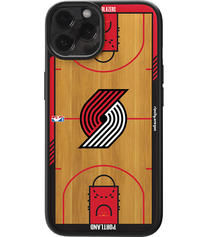 Portland Trail Blazers - NBA Authentic Wood Case